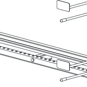 Vertical Divider Arm with Price Tag Holder