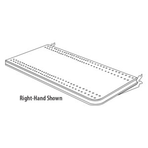 Half Wrap Around Shelf