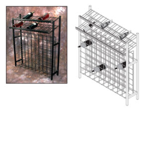 Wire Wine Display
